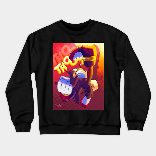 Shadow Crewneck Sweatshirt by Lunatyk